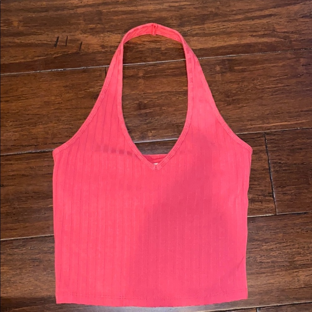 Hollister Crop Top with ribbed texture